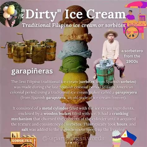 A history of ‘dirty ice cream’ .